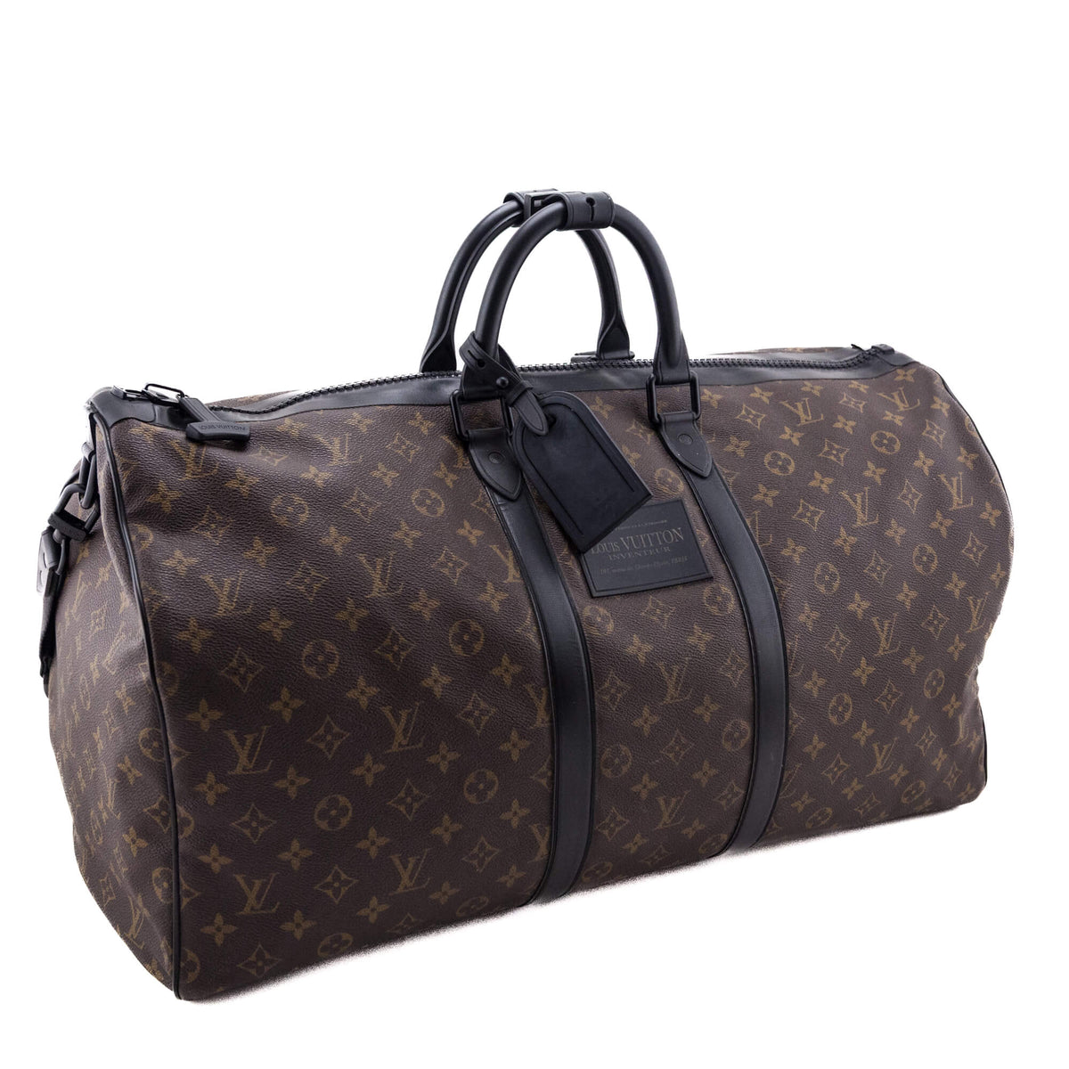 Louis Vuitton Monogram Waterproof Keepall Bandouliere 55 - Love that Bag etc - Preowned Authentic Designer Handbags Preloved Fashions