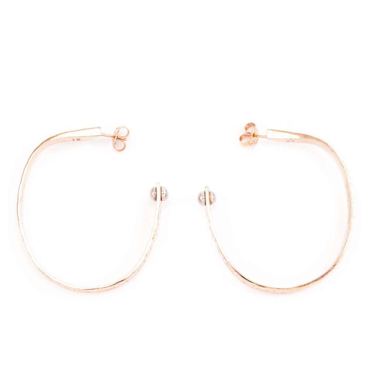 Louis Vuitton Nanogram Hoop Earrings - Love that Bag etc - Preowned Authentic Designer Handbags Preloved Fashions