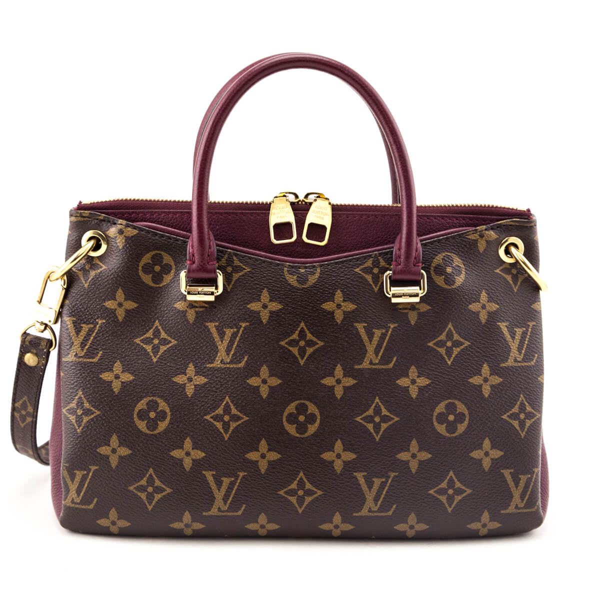 Louis Vuitton Raisin Monogram Pallas BB Bag - Love that Bag etc - Preowned Authentic Designer Handbags Preloved Fashions