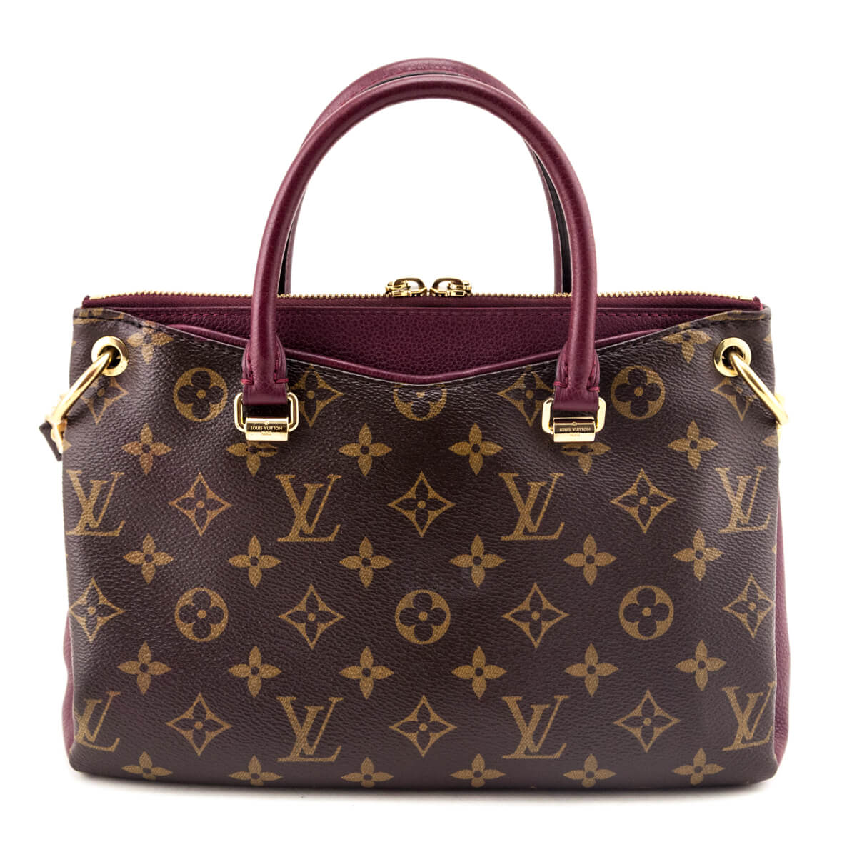 Louis Vuitton Raisin Monogram Pallas BB Bag - Love that Bag etc - Preowned Authentic Designer Handbags Preloved Fashions