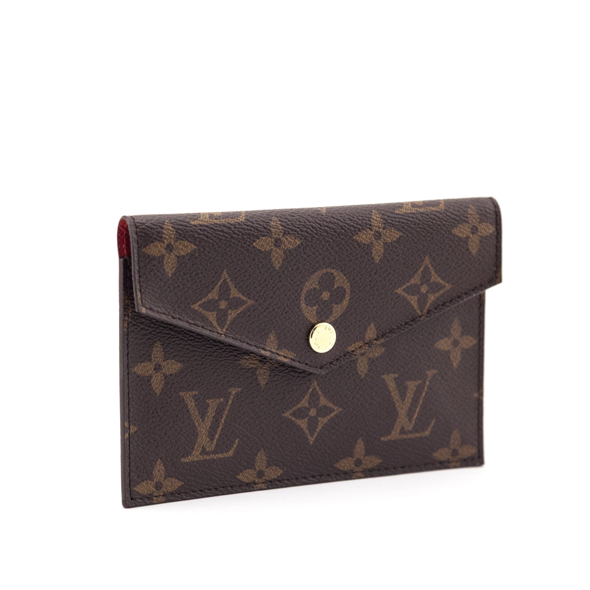 Louis Vuitton Red Monogram Daily Organizer Envelope Insert - Love that Bag etc - Preowned Authentic Designer Handbags Preloved Fashions
