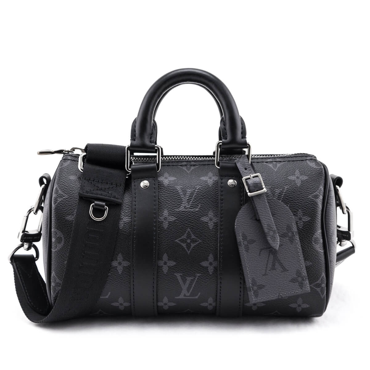 Louis Vuitton Reverse Monogram Eclipse Keepall Bandouliere 25 - Love that Bag etc - Preowned Authentic Designer Handbags Preloved Fashions