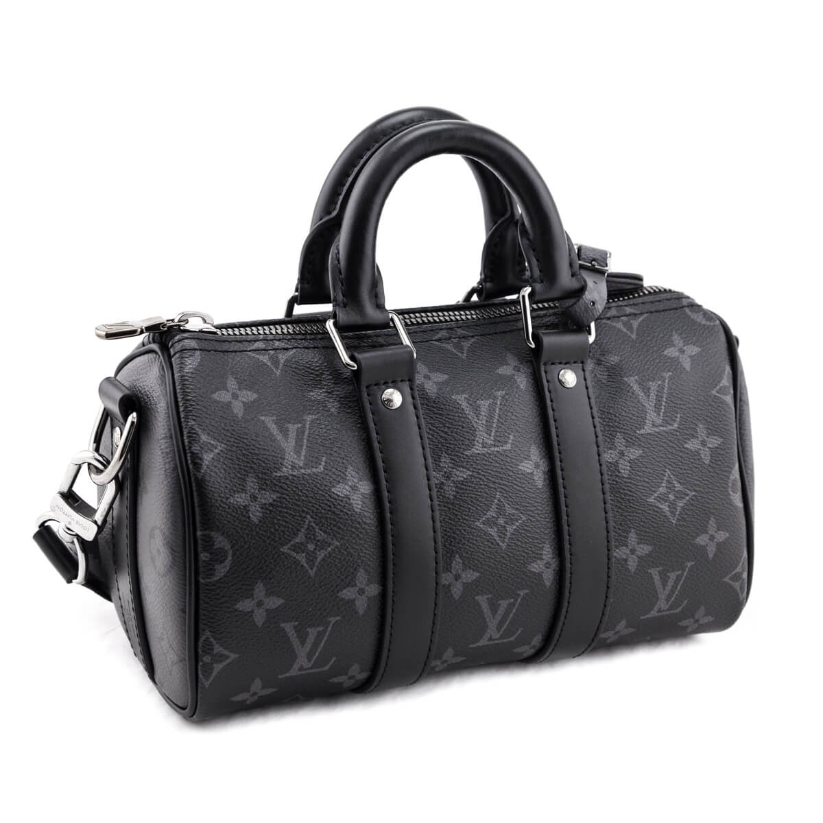Louis Vuitton Reverse Monogram Eclipse Keepall Bandouliere 25 - Love that Bag etc - Preowned Authentic Designer Handbags Preloved Fashions