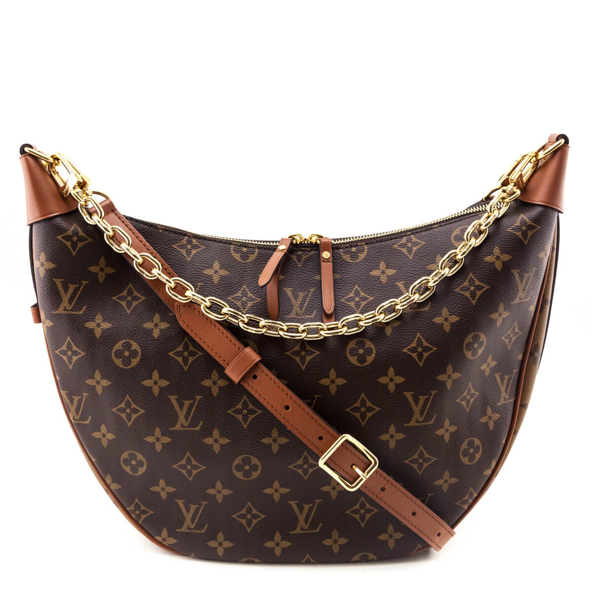 Louis Vuitton Reverse Monogram Loop Hobo - Love that Bag etc - Preowned Authentic Designer Handbags Preloved Fashions