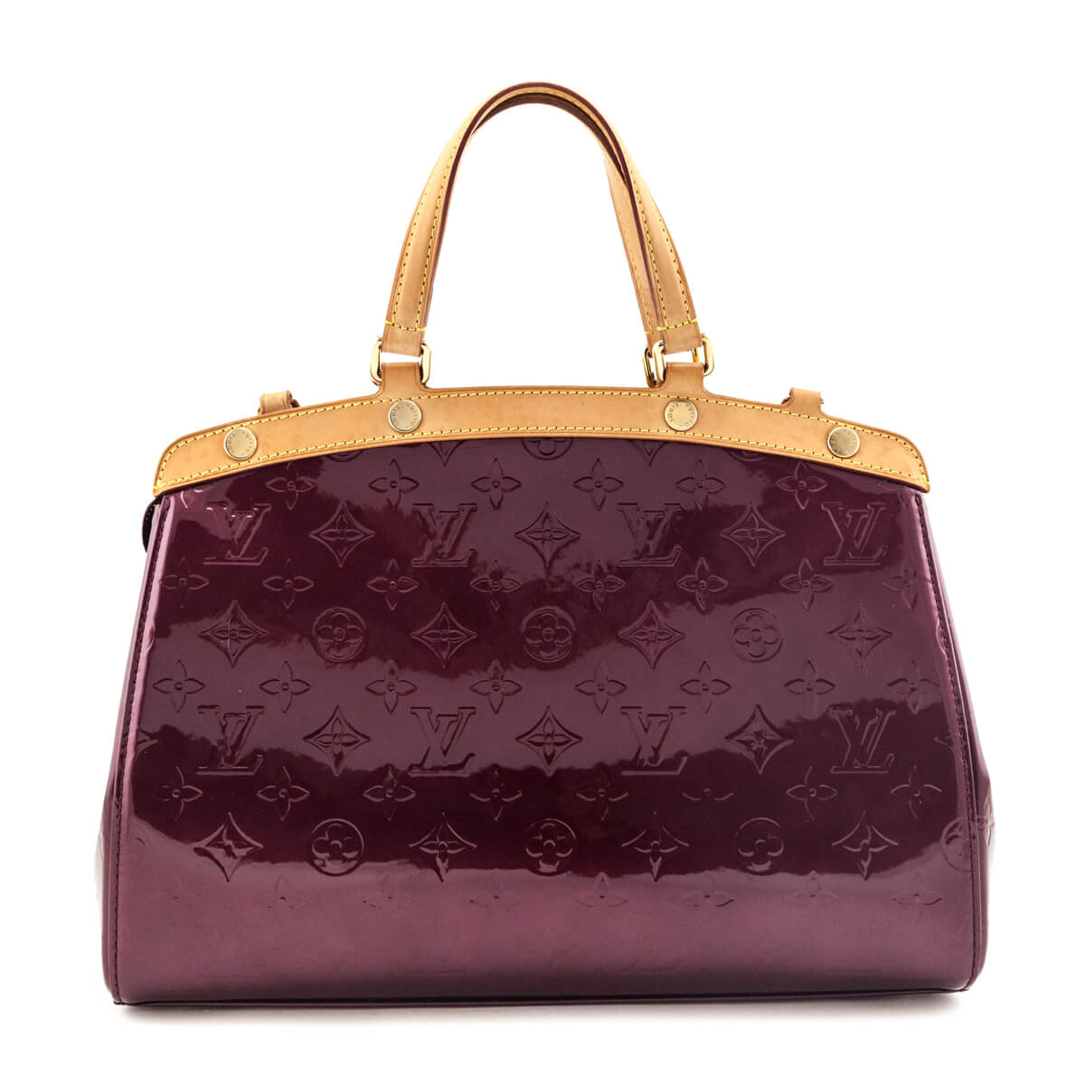 Louis Vuitton Rouge Fauviste Vernis Brea MM - Love that Bag etc - Preowned Authentic Designer Handbags Preloved Fashions