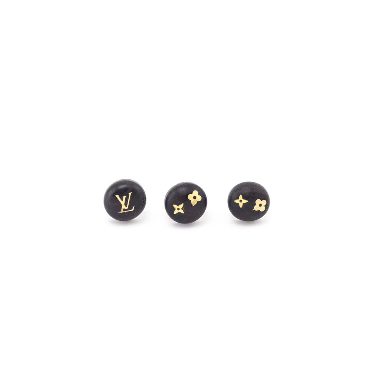 Louis Vuitton Sylvania Wood Monogram Earring Set - Love that Bag etc - Preowned Authentic Designer Handbags Preloved Fashions