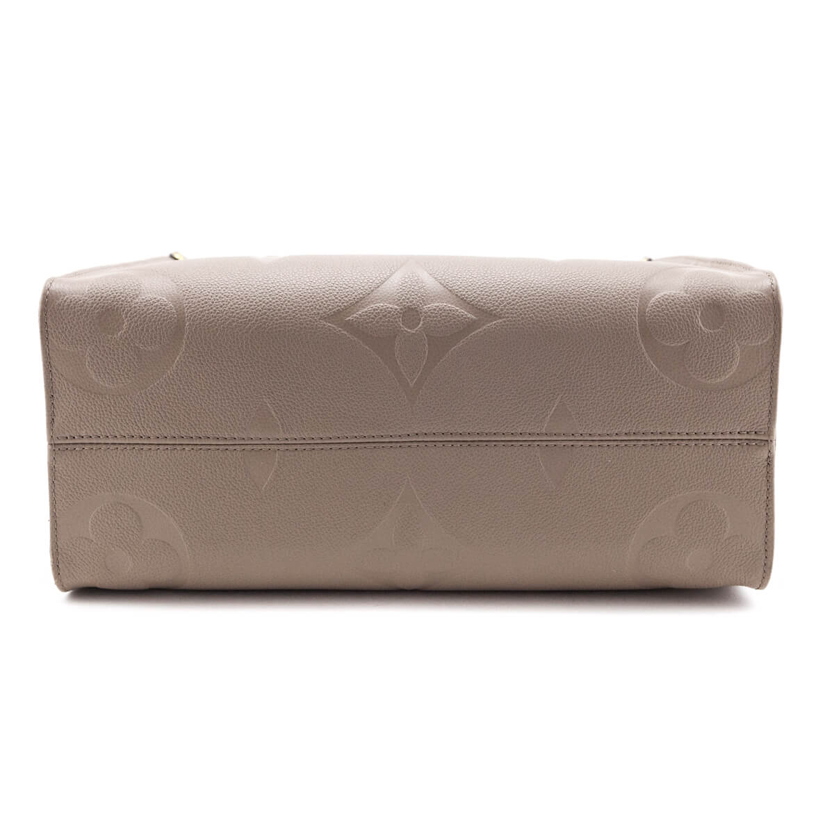 Louis Vuitton Tourterelle Monogram Giant Empreinte Onthego MM - Love that Bag etc - Preowned Authentic Designer Handbags Preloved Fashions