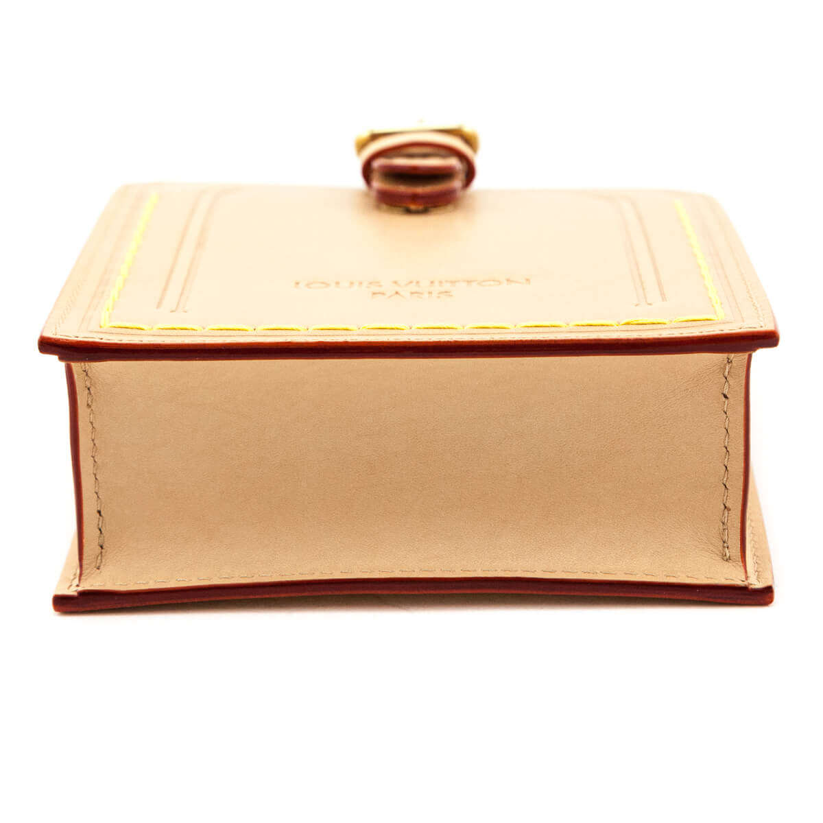 Louis Vuitton Vachetta Name Tag XL Clutch - Love that Bag etc - Preowned Authentic Designer Handbags Preloved Fashions
