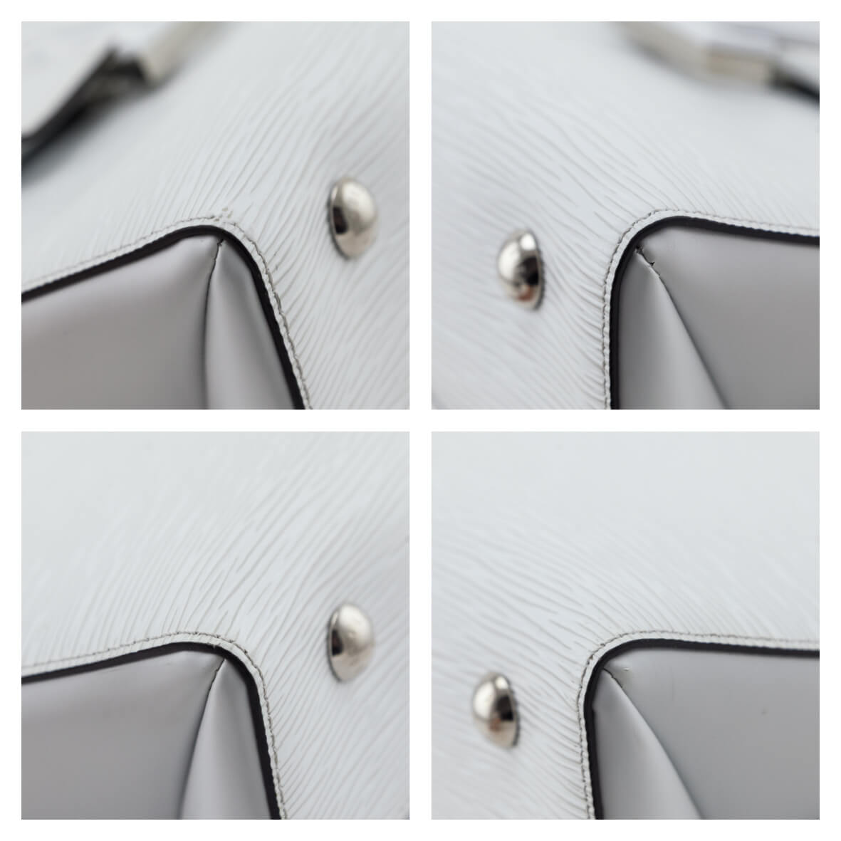 Louis Vuitton White Epi Grenelle MM - Love that Bag etc - Preowned Authentic Designer Handbags Preloved Fashions