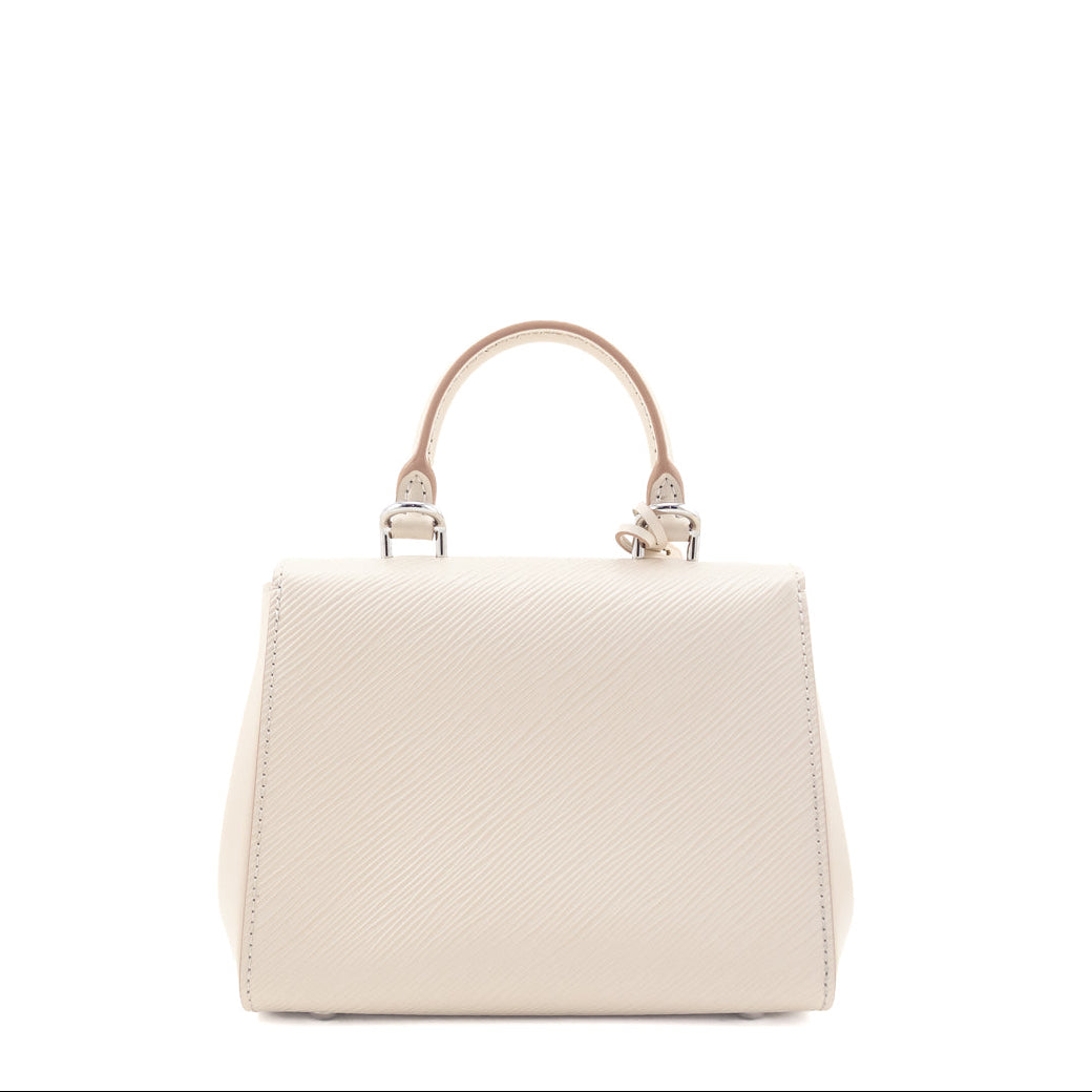 Louis Vuitton White Epi Mini Cluny Bag - Love that Bag etc - Preowned Authentic Designer Handbags Preloved Fashions
