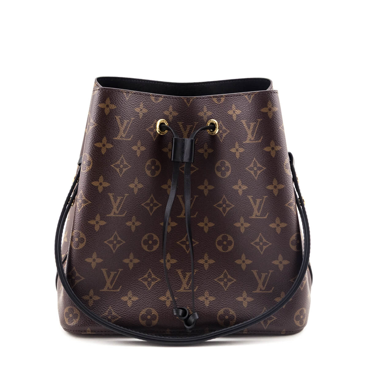 Louis Vuitton Black Monogram NeoNoe MM - Love that Bag etc - Preowned Authentic Designer Handbags Preloved Fashions