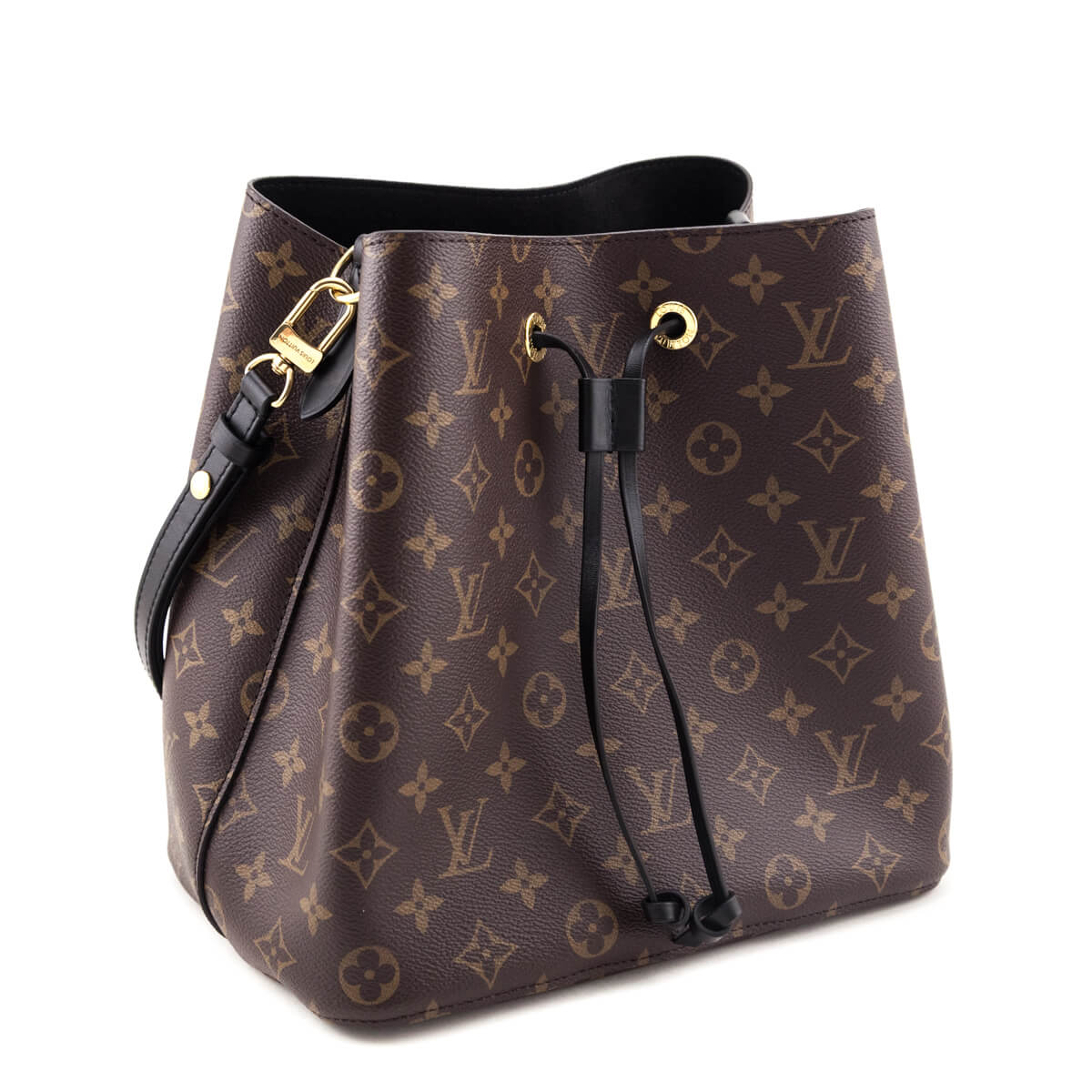 Louis Vuitton Black Monogram NeoNoe MM - Love that Bag etc - Preowned Authentic Designer Handbags Preloved Fashions