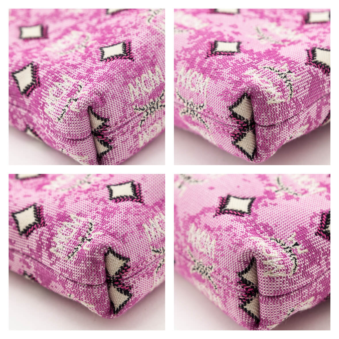MCM Pink Portuna Medium Wristlet Clutch - Love that Bag etc - Preowned Authentic Designer Handbags Preloved Fashions