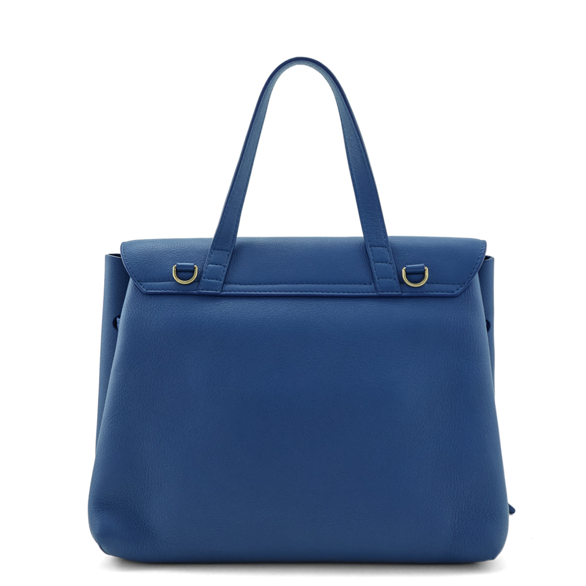 Mansur Gavriel Blue Calfskin Lady Bag - Love that Bag etc - Preowned Authentic Designer Handbags Preloved Fashions