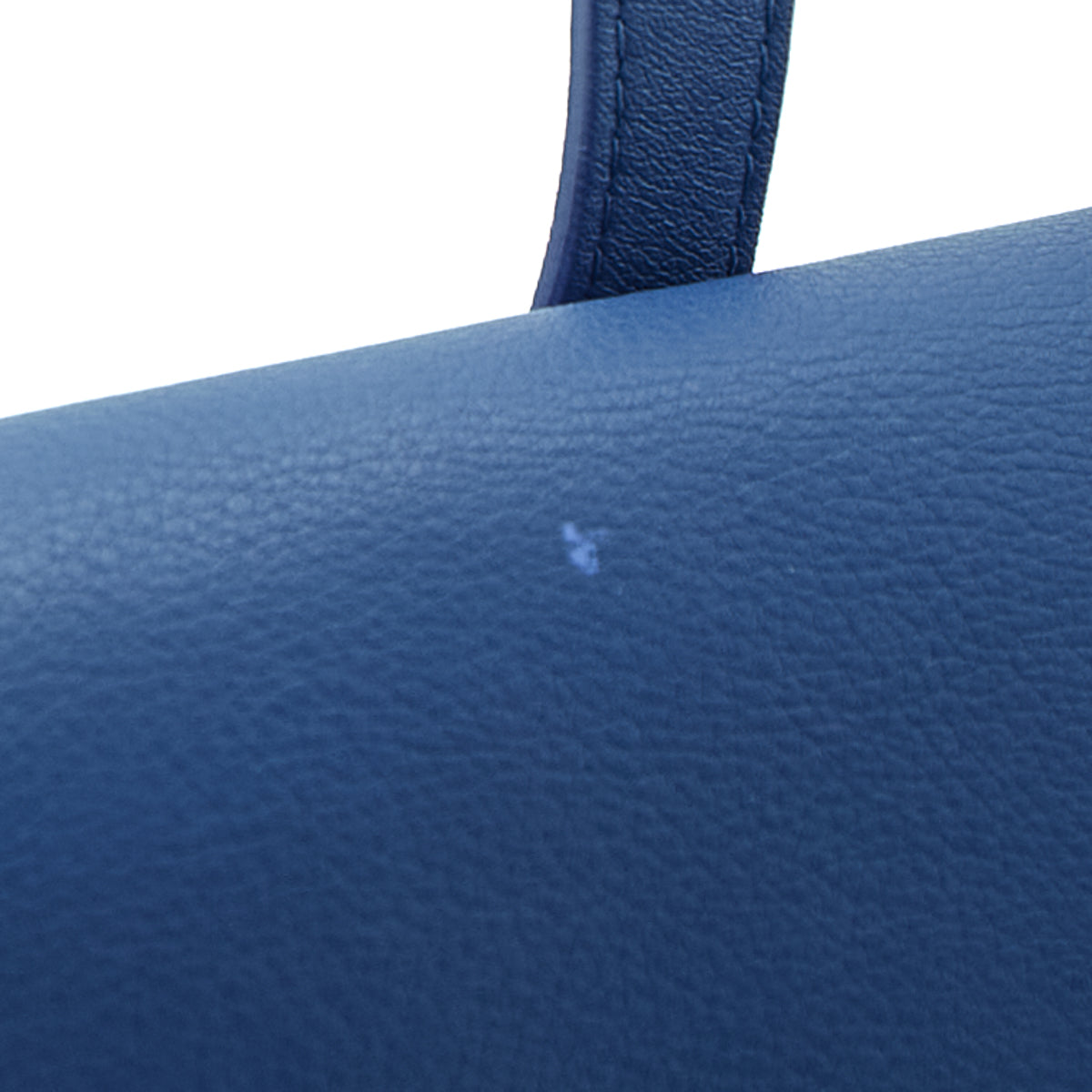 Mansur Gavriel Blue Calfskin Lady Bag - Love that Bag etc - Preowned Authentic Designer Handbags Preloved Fashions
