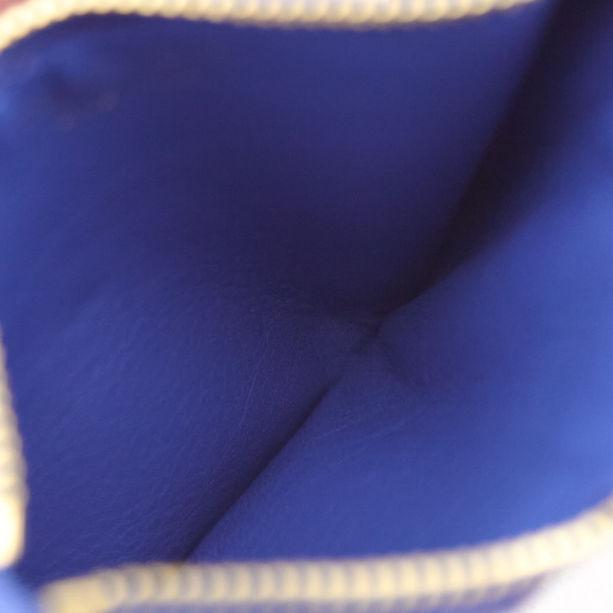 Mansur Gavriel Blue Calfskin Zip Card Holder - Love that Bag etc - Preowned Authentic Designer Handbags Preloved Fashions