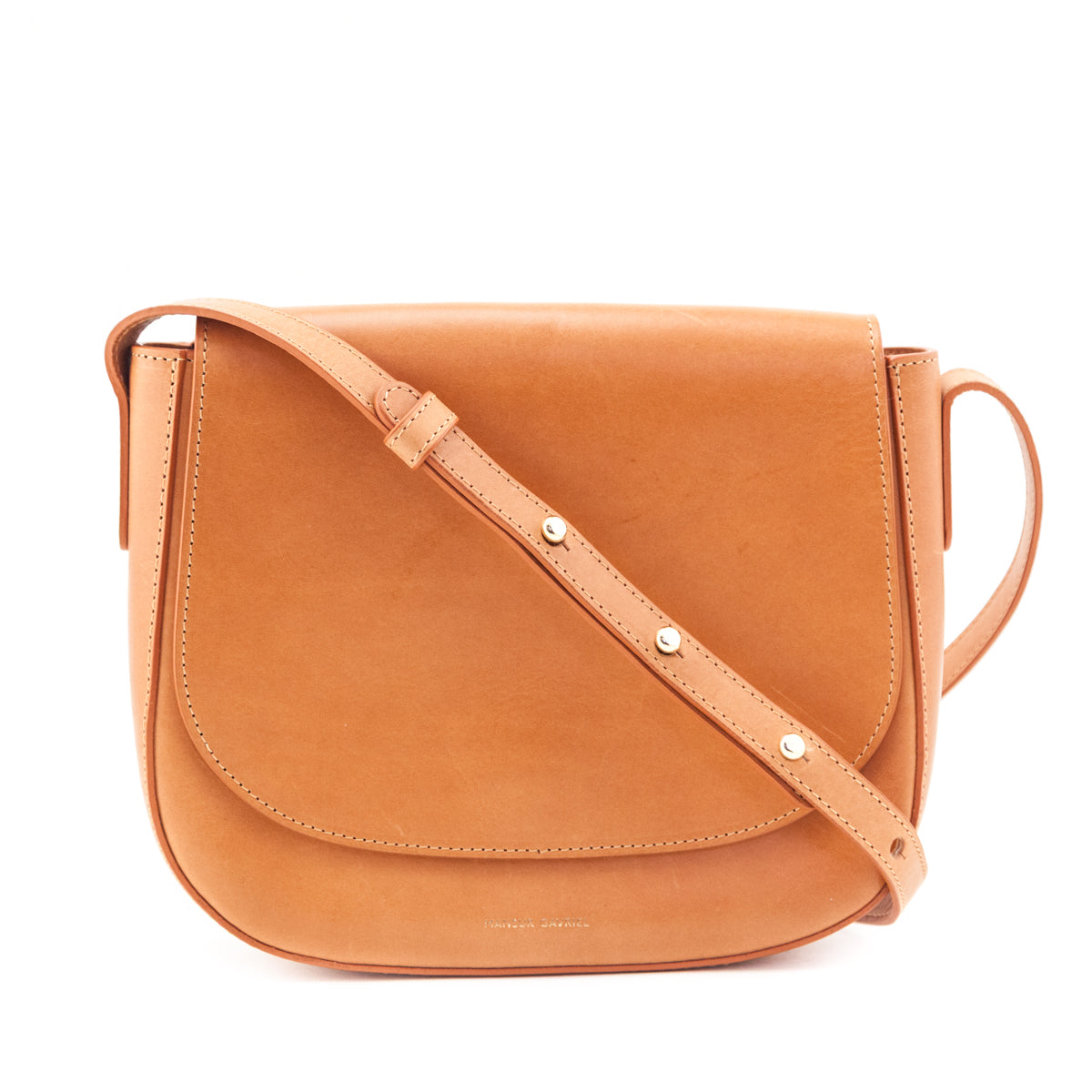 Mansur Gavriel Cammello Calfskin Classic Crossbody - Love that Bag etc - Preowned Authentic Designer Handbags Preloved Fashions