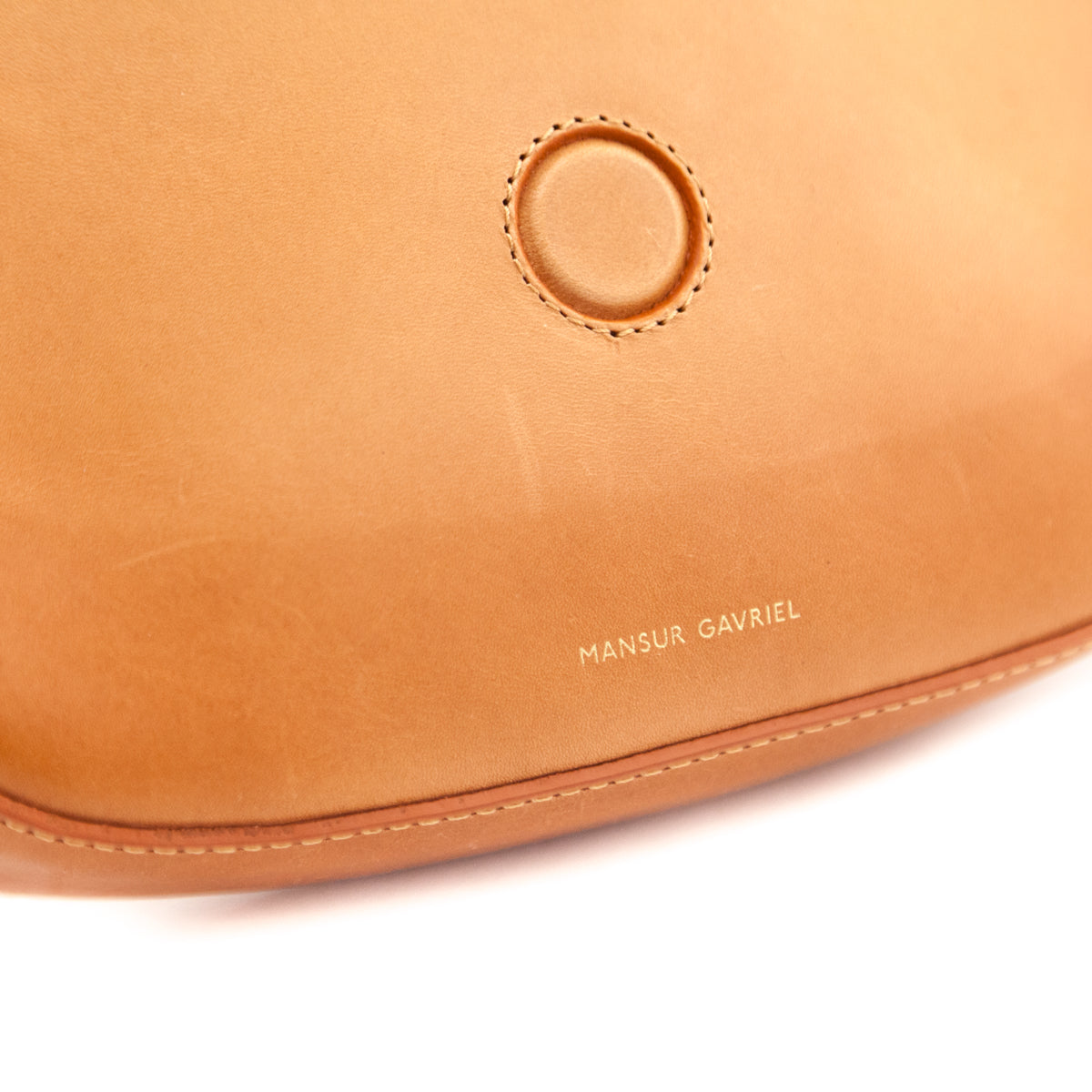 Mansur Gavriel Cammello Calfskin Classic Crossbody - Love that Bag etc - Preowned Authentic Designer Handbags Preloved Fashions