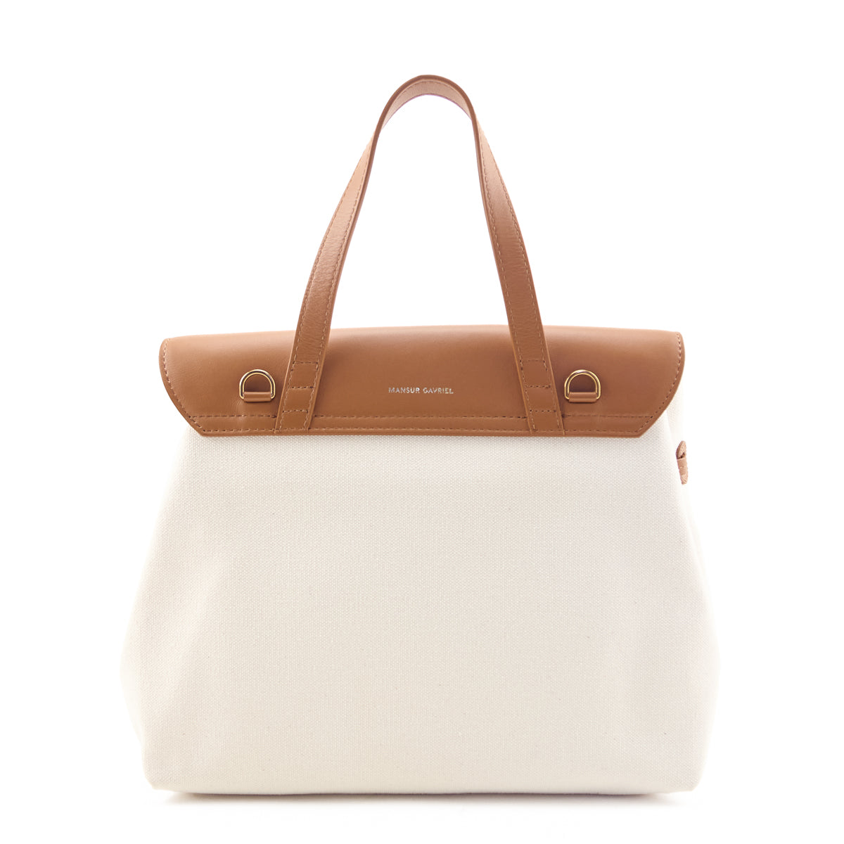 Mansur Gavriel Canvas Tan Lady Bag - Love that Bag etc - Preowned Authentic Designer Handbags Preloved Fashions