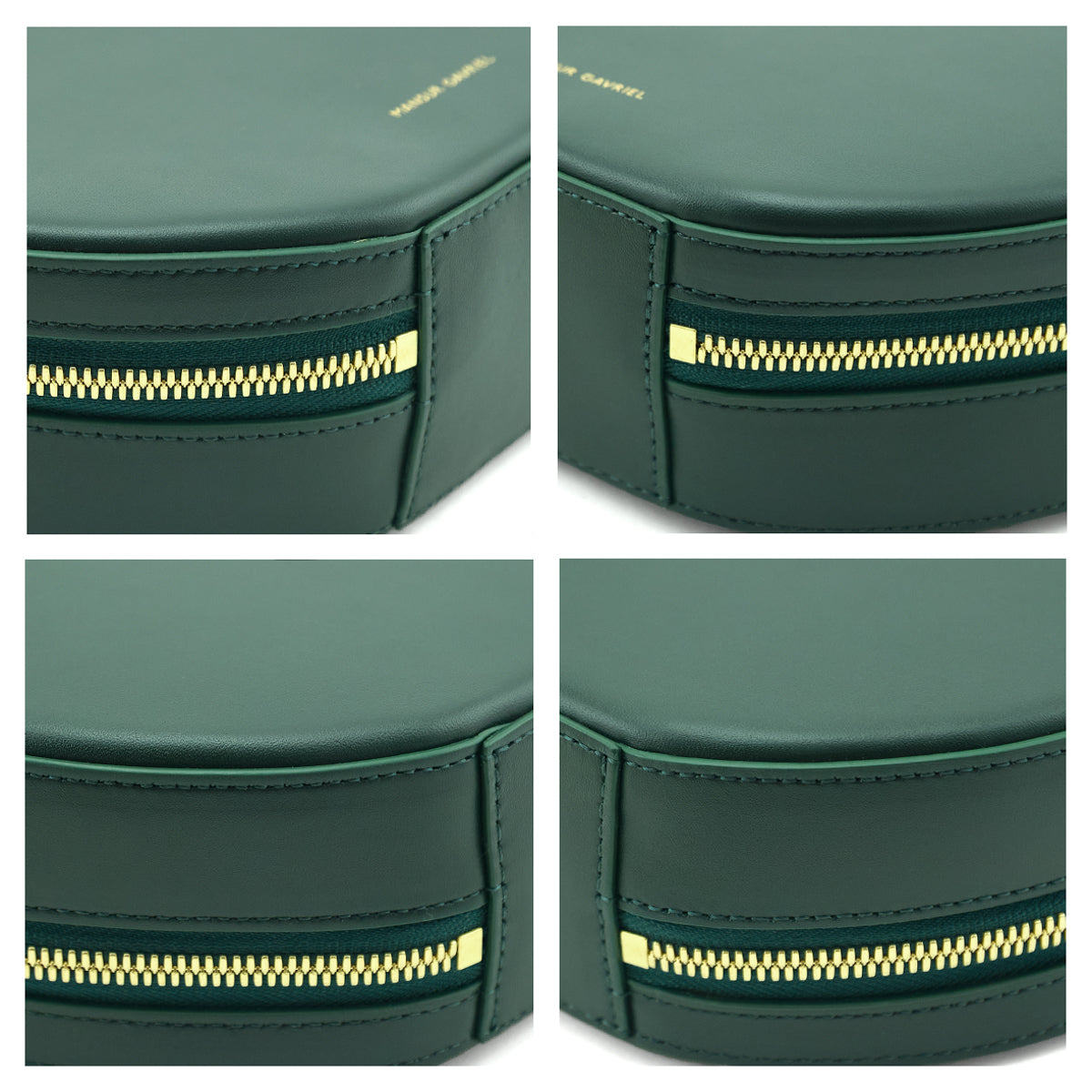 Mansur Gavriel Moss Green Calfskin Small Circle Bag - Love that Bag etc - Preowned Authentic Designer Handbags Preloved Fashions