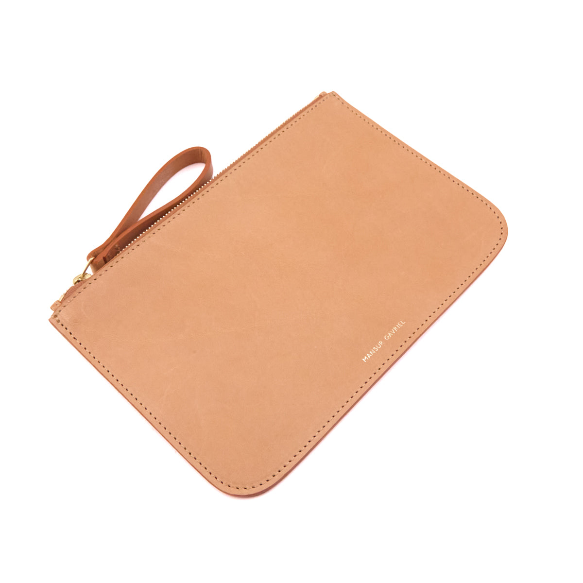 Mansur Gavriel Tan Black Alexander Calder Large Tote - Love that Bag etc - Preowned Authentic Designer Handbags Preloved Fashions