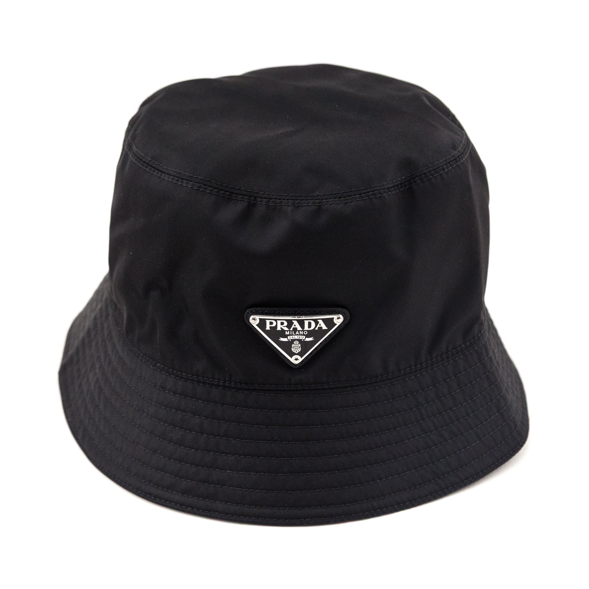 Prada Black Re-Nylon Bucket Hat - Love that Bag etc - Preowned Authentic Designer Handbags Preloved Fashions