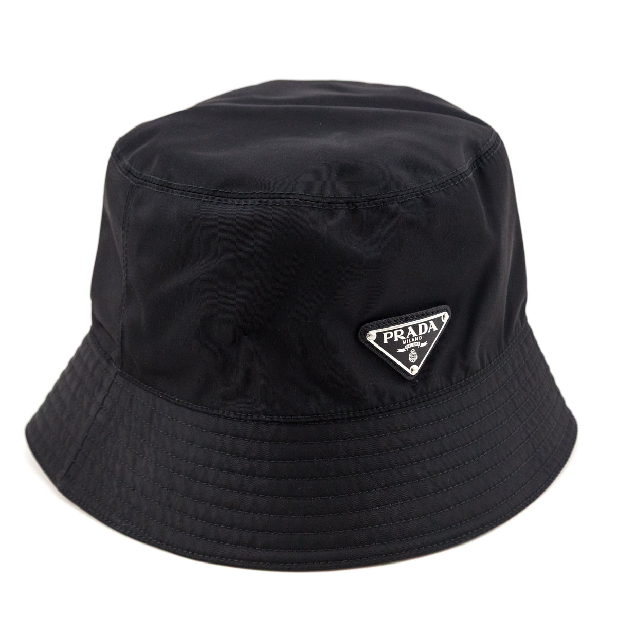 Prada Black Re-Nylon Bucket Hat - Love that Bag etc - Preowned Authentic Designer Handbags Preloved Fashions
