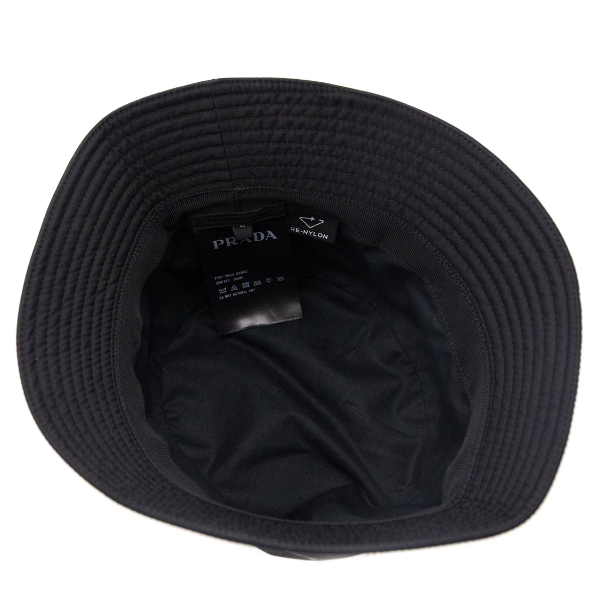 Prada Black Re-Nylon Bucket Hat - Love that Bag etc - Preowned Authentic Designer Handbags Preloved Fashions
