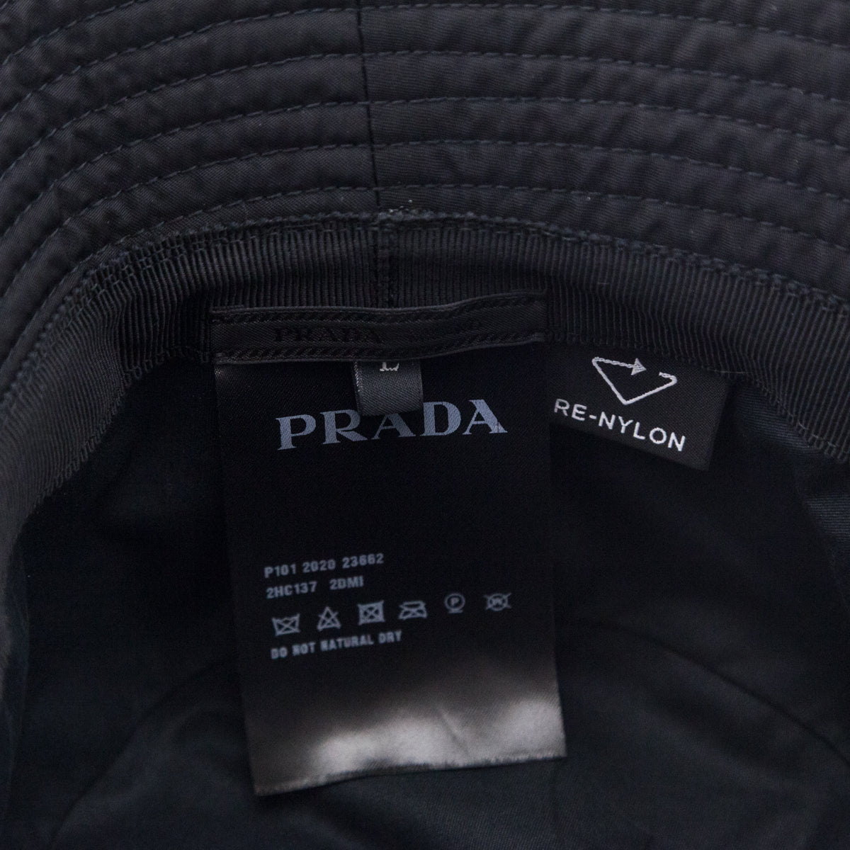 Prada Black Re-Nylon Bucket Hat - Love that Bag etc - Preowned Authentic Designer Handbags Preloved Fashions