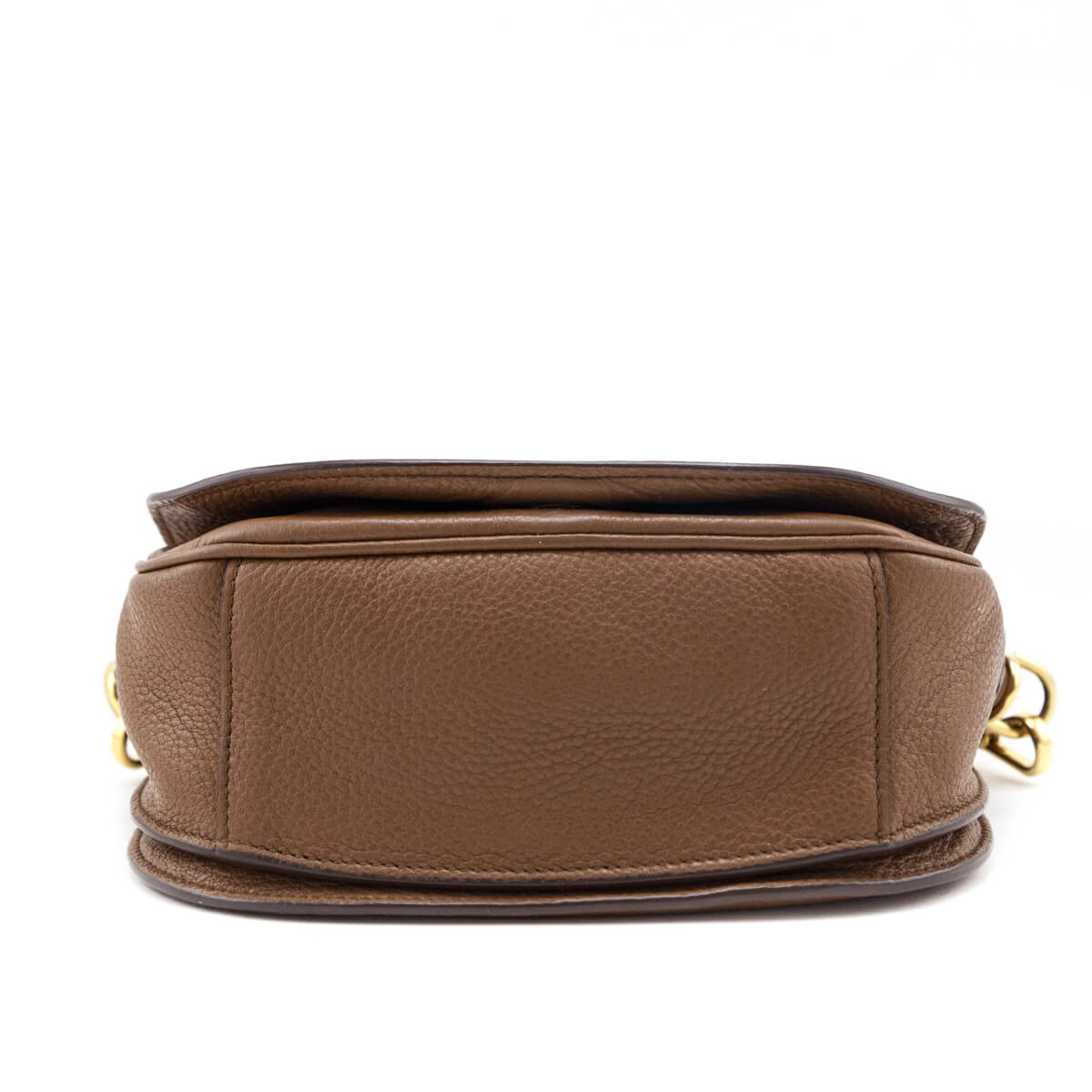 Prada Caramel Vitello Daino Saddle Bag Crossbody - Love that Bag etc - Preowned Authentic Designer Handbags Preloved Fashions