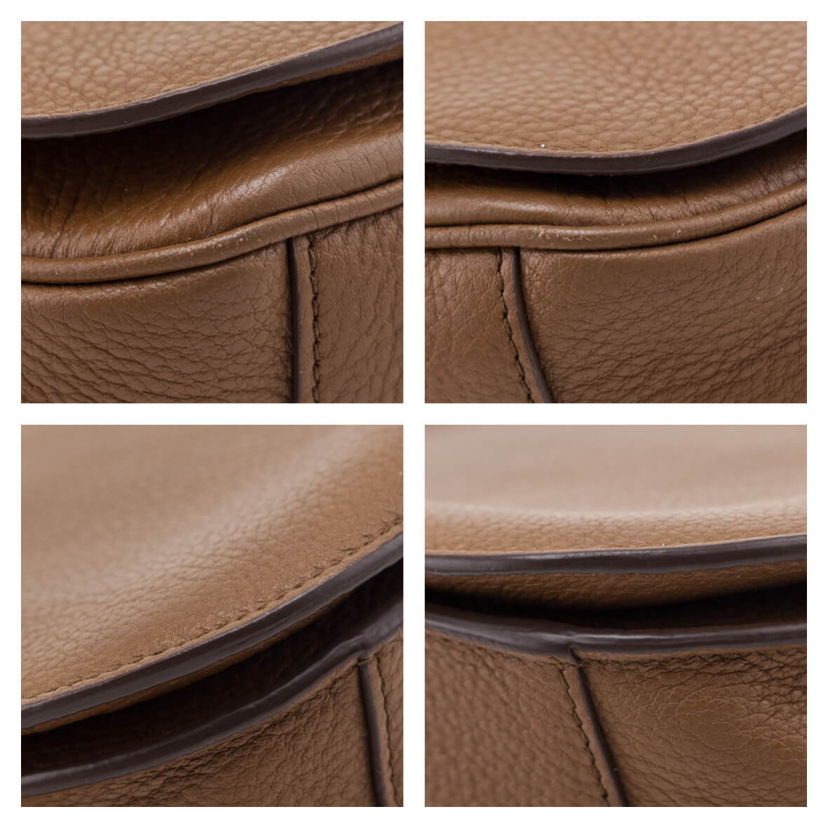 Prada Caramel Vitello Daino Saddle Bag Crossbody - Love that Bag etc - Preowned Authentic Designer Handbags Preloved Fashions