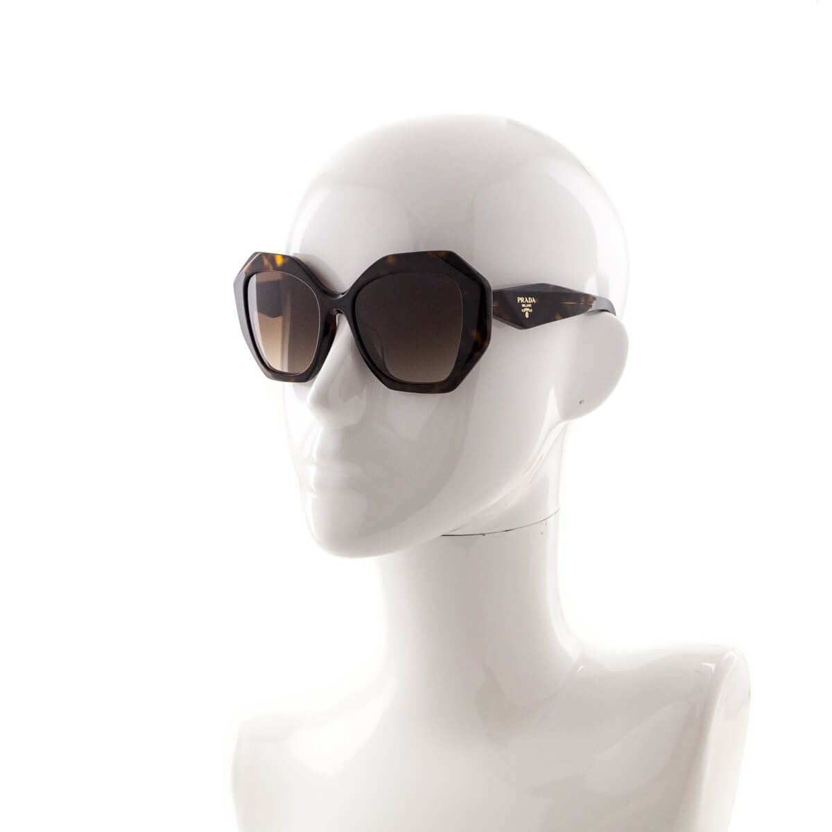 Prada Tortoise PR 16WS Oversized Sunglasses - Love that Bag etc - Preowned Authentic Designer Handbags Preloved Fashions