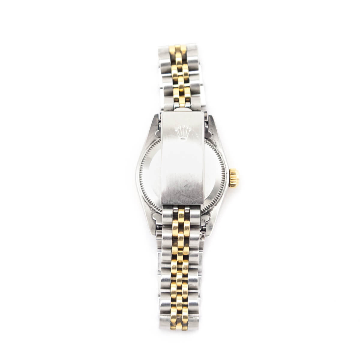 Rolex Gold Stainless Steel Oyster Perpetual Lady 67193 - Love that Bag etc - Preowned Authentic Designer Handbags Preloved Fashions