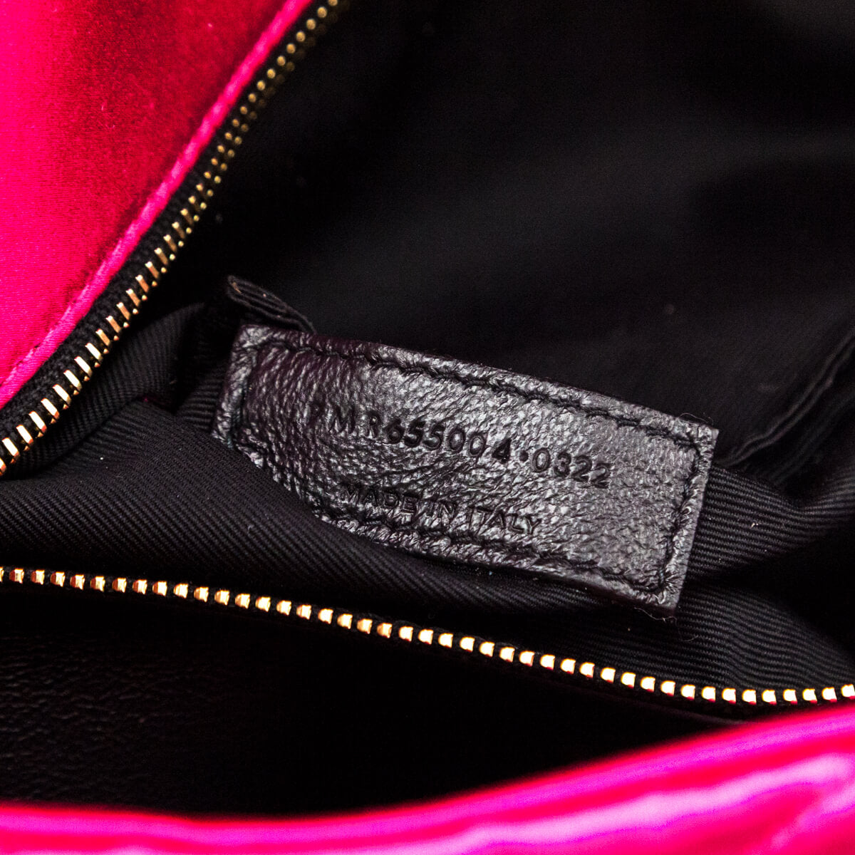 Saint Laurent Bubblegum Satin Quilted Large Sade Puffer Clutch - Love that Bag etc - Preowned Authentic Designer Handbags Preloved Fashions