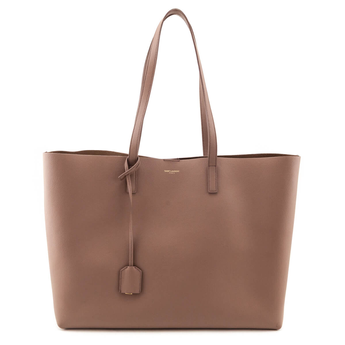 Saint Laurent Fard Calfskin Large Shopping Tote E/W - Love that Bag etc - Preowned Authentic Designer Handbags Preloved Fashions
