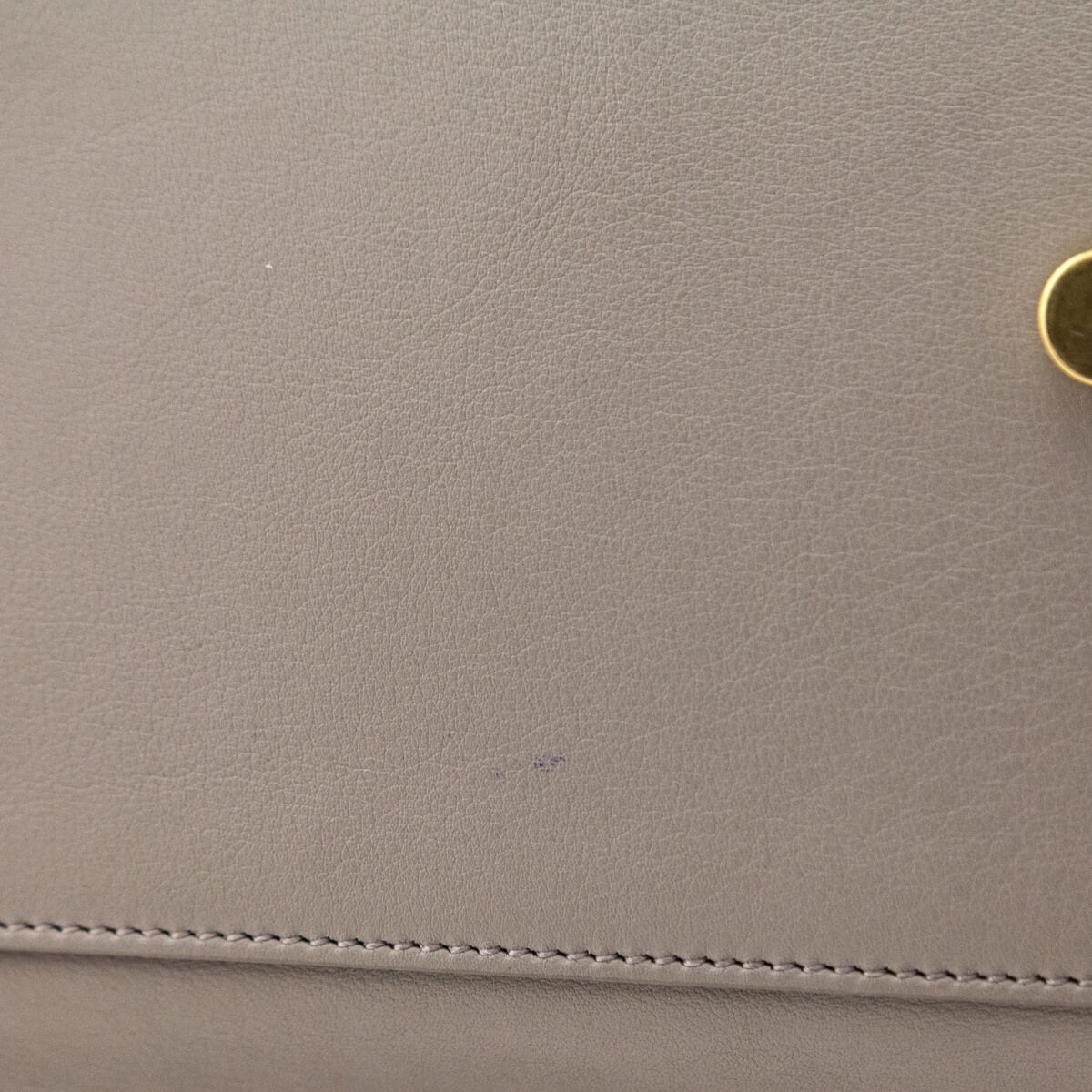 Saint Laurent Gray Calfskin Small Monogram Cabas Bag - Love that Bag etc - Preowned Authentic Designer Handbags Preloved Fashions