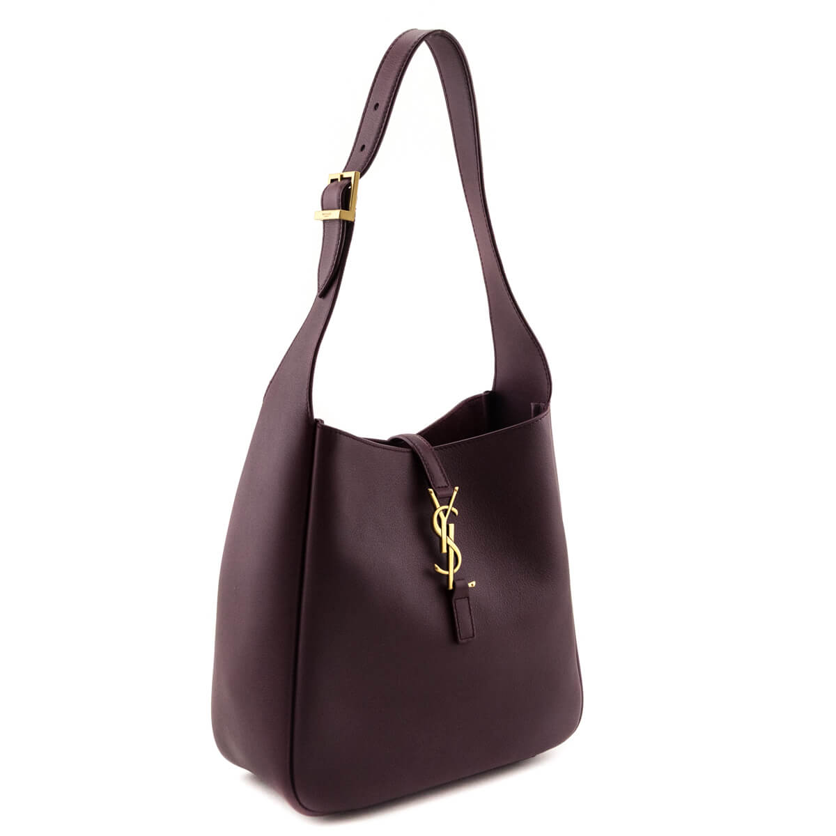 Saint Laurent Rouge Legion Calfskin Small Le 5 A 7 Supple - Love that Bag etc - Preowned Authentic Designer Handbags Preloved Fashions