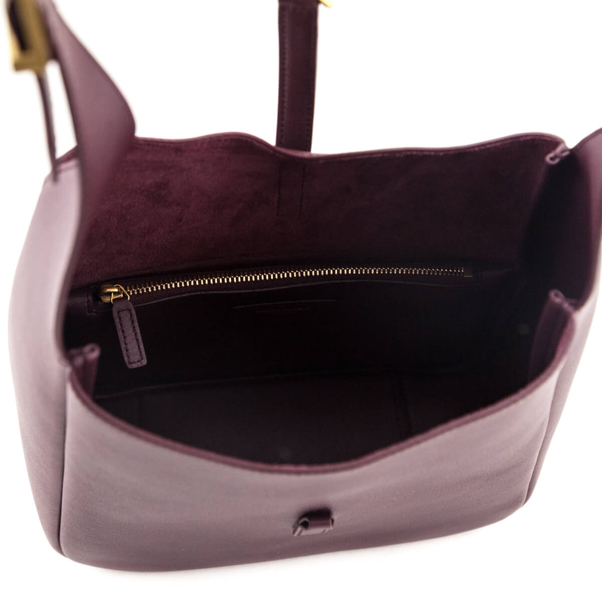 Saint Laurent Rouge Legion Calfskin Small Le 5 A 7 Supple - Love that Bag etc - Preowned Authentic Designer Handbags Preloved Fashions