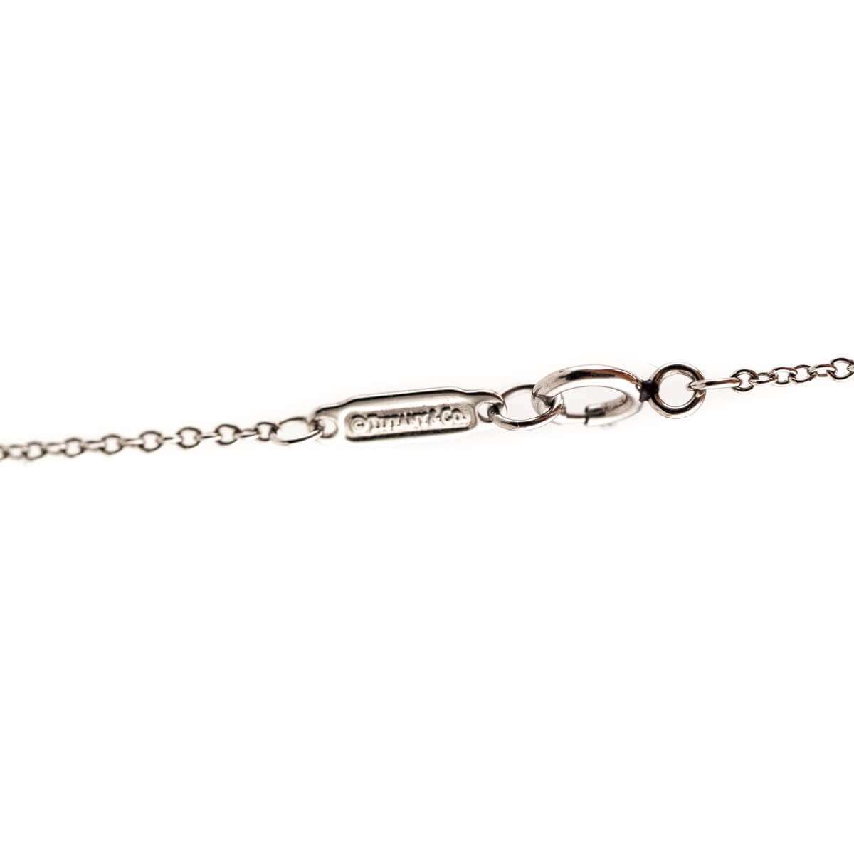 Tiffany Co. Platinum Diamond Tiffany Jazz Pendant Necklace - Love that Bag etc - Preowned Authentic Designer Handbags Preloved Fashions