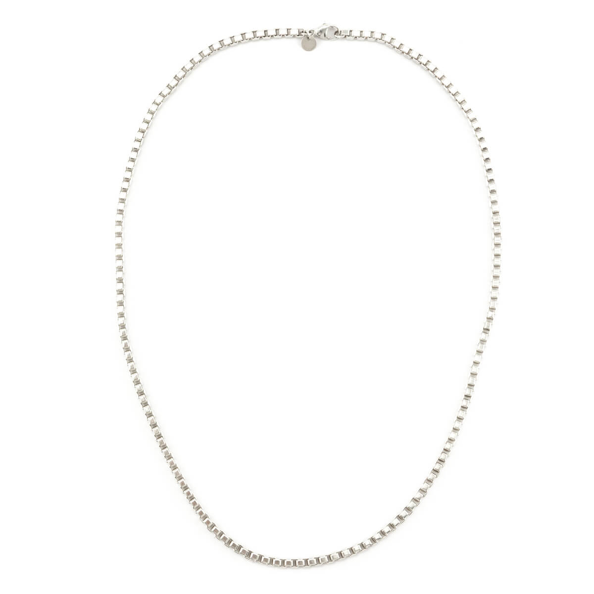Tiffany Co. Sterling Silver Venetian Box Chain Link Necklace - Love that Bag etc - Preowned Authentic Designer Handbags Preloved Fashions