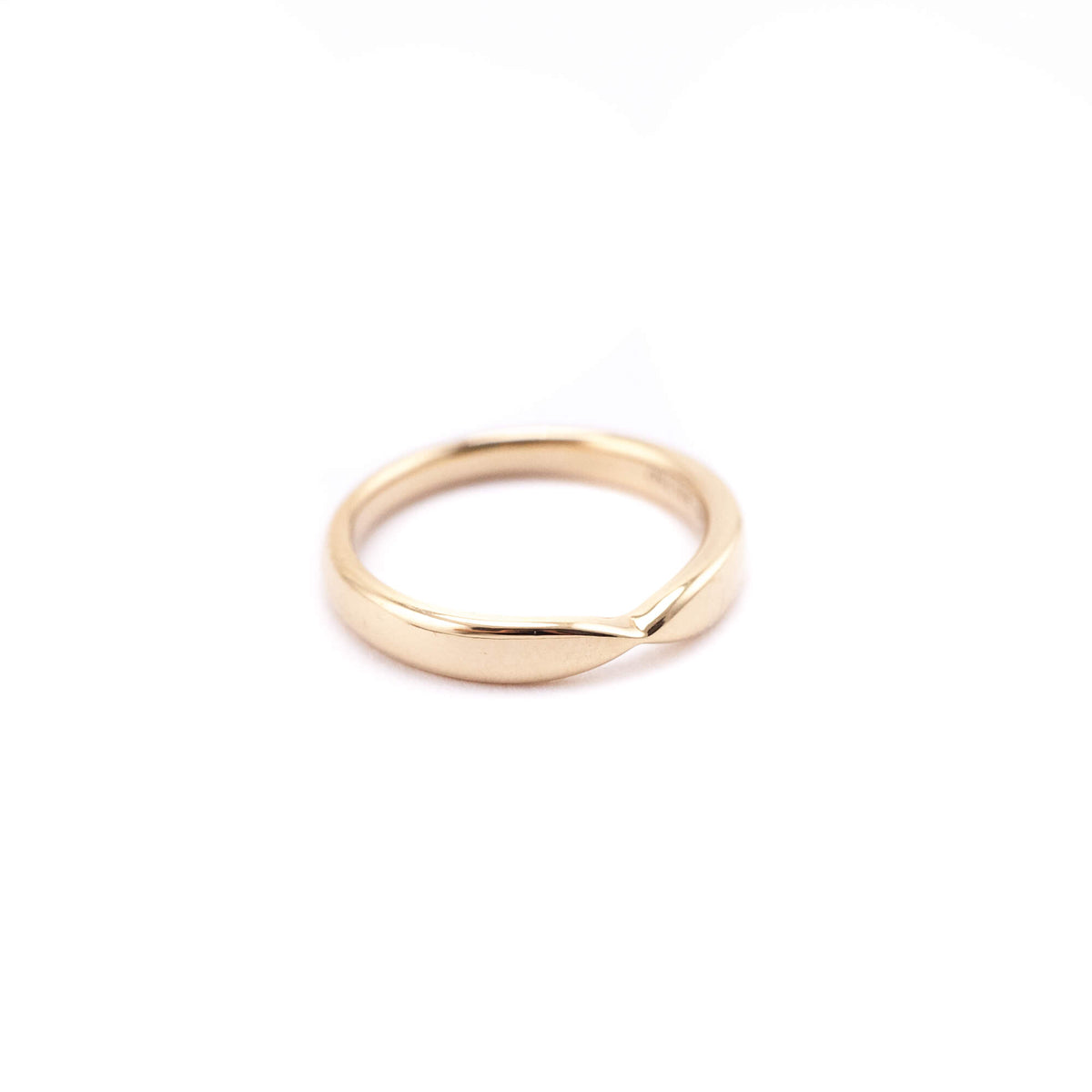 Tiffany Co.18K Rose Gold Harmony Ring Size 3 - Love that Bag etc - Preowned Authentic Designer Handbags Preloved Fashions