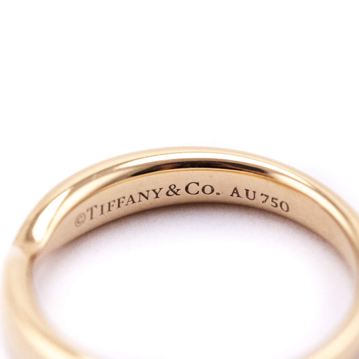 Tiffany Co.18K Rose Gold Harmony Ring Size 3 - Love that Bag etc - Preowned Authentic Designer Handbags Preloved Fashions