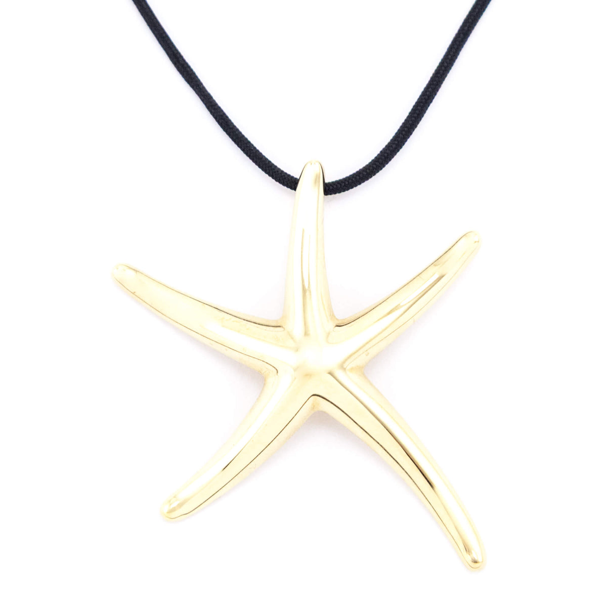 Tiffany Co. 18K Yellow Gold Elsa Peretti Starfish Pendant Necklace - Love that Bag etc - Preowned Authentic Designer Handbags Preloved Fashions