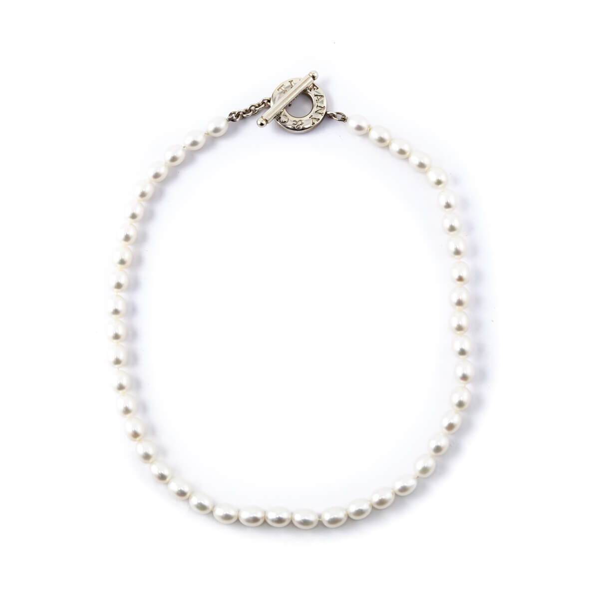 Tiffany Co. Fresh Water Pearl Toggle Necklace - Love that Bag etc - Preowned Authentic Designer Handbags Preloved Fashions