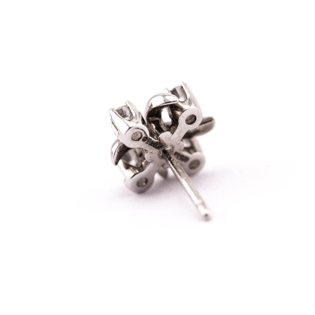 Tiffany Co. Platinum Diamond Schlumberger Lynn Earrings - Love that Bag etc - Preowned Authentic Designer Handbags Preloved Fashions
