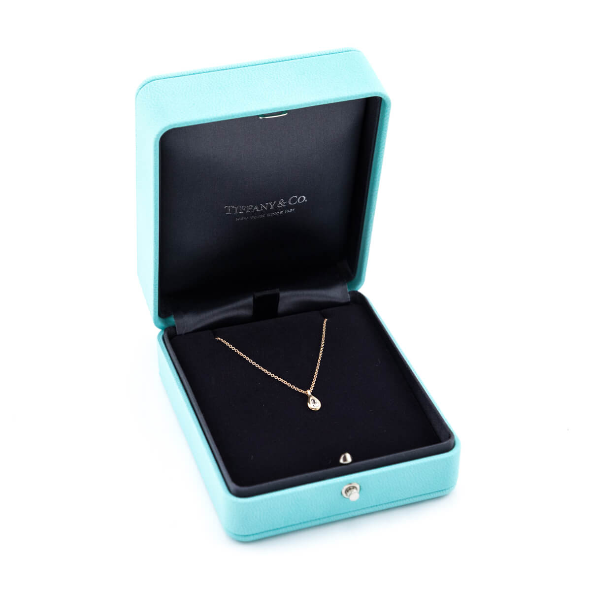 Tiffany Co. Rose Gold Diamonds By The Yard Pendant Necklace - Love that Bag etc - Preowned Authentic Designer Handbags Preloved Fashions