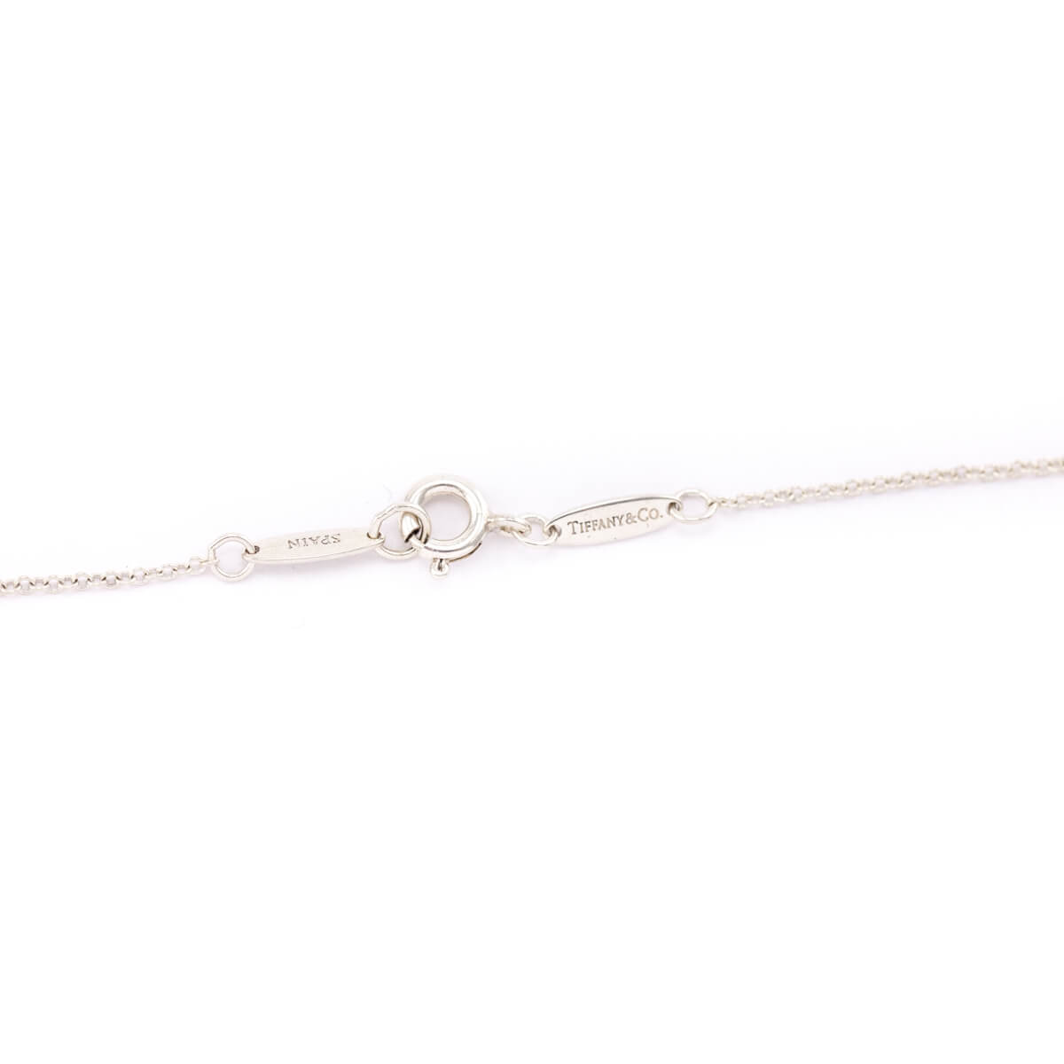 Tiffany Co. Sterling Silver Elsa Peretti Open Heart Pendant Necklace - Love that Bag etc - Preowned Authentic Designer Handbags Preloved Fashions