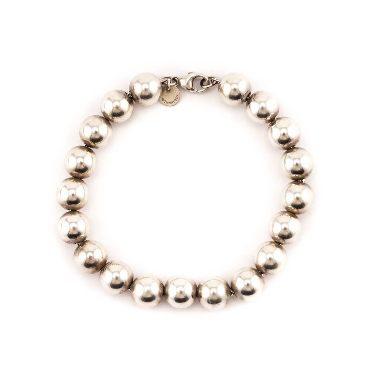 Tiffany Co. Sterling Silver HardWear Ball Bead Bracelet - Love that Bag etc - Preowned Authentic Designer Handbags Preloved Fashions