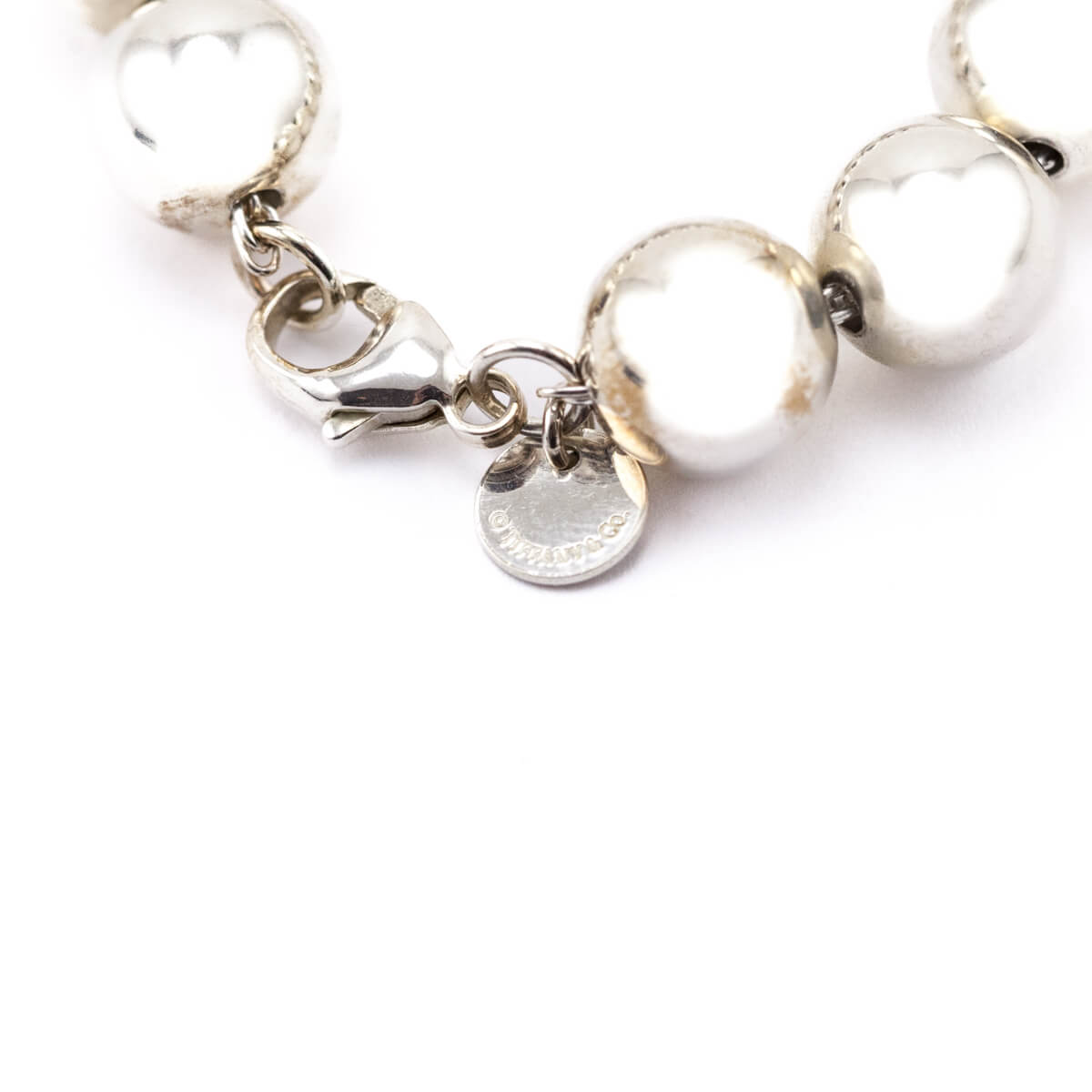 Tiffany Co. Sterling Silver HardWear Ball Necklace - Love that Bag etc - Preowned Authentic Designer Handbags Preloved Fashions