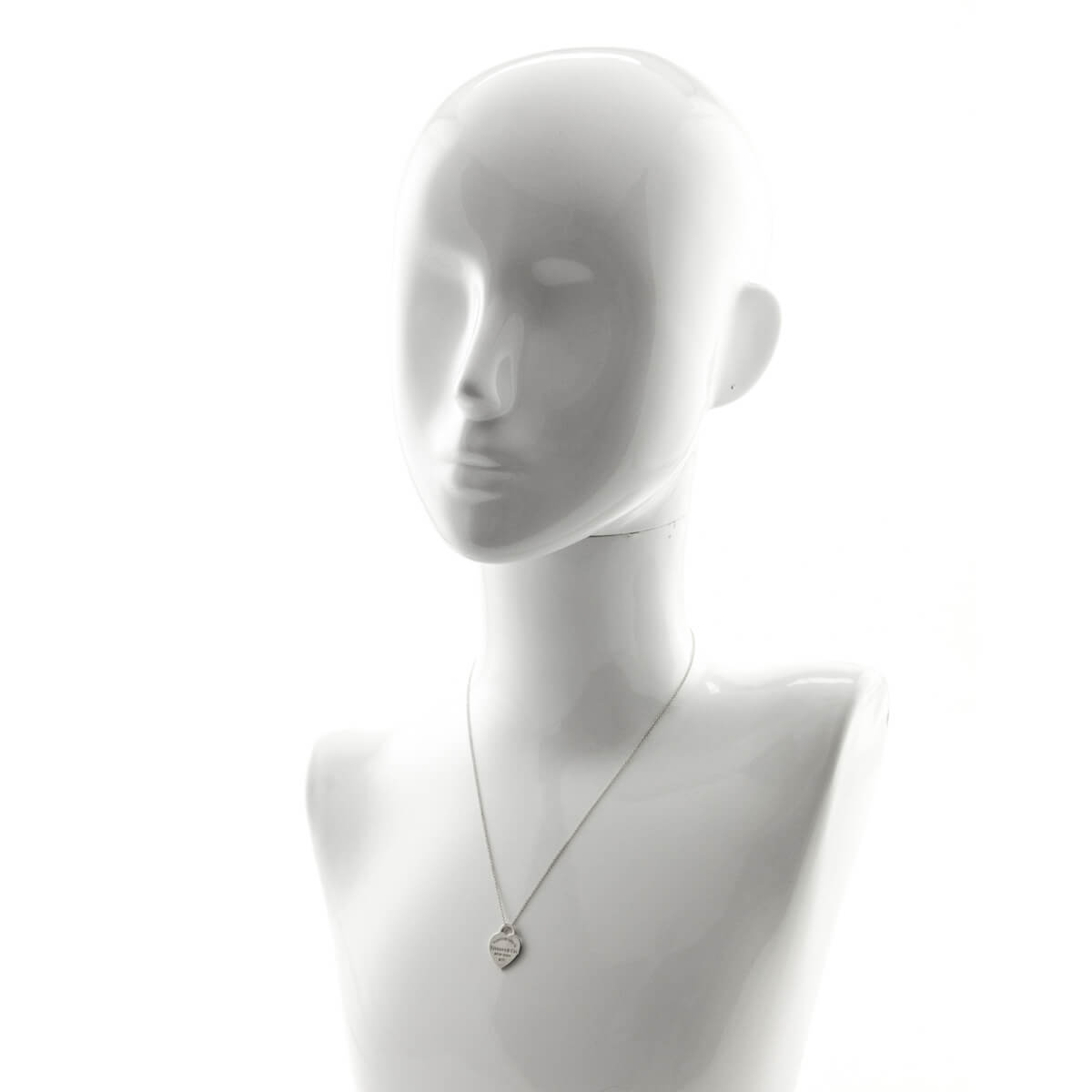 Tiffany Co. Sterling Silver Return to Tiffany Heart Pendant Necklace - Love that Bag etc - Preowned Authentic Designer Handbags Preloved Fashions